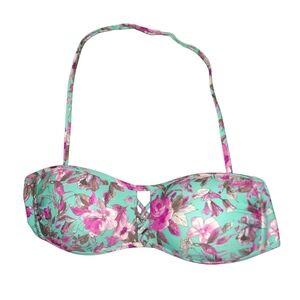 Antiqua Floral Bikini Top Size Large (10)